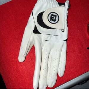 FootJoy White and Black Golf Glove